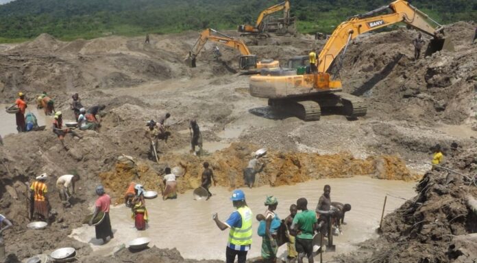 Exploitation aurifère