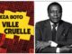 Note de lecture du roman « Ville cruelle » d’Eza Boto à la lumière des enjeux de bonne gouvernance au Cameroun