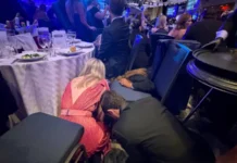 TENTATIVE D’ASSASSINAT AU DÎNER DES CORRESPONDANTS : Donald Trump évacué, un suspect arrêté