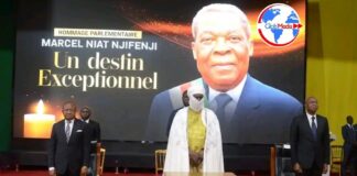Obsèques officielles : L’ultime hommage de la Nation à Marcel Niat Njifenji, Bangangté pleure le premier président du Sénat