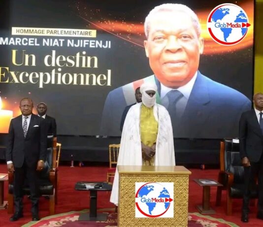 Obsèques officielles : L’ultime hommage de la Nation à Marcel Niat Njifenji, Bangangté pleure le premier président du Sénat