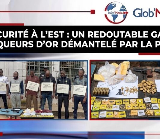 Insécurité à l’Est : un redoutable gang de braqueurs d’or démantelé par la police