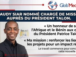 Bénin : L’animateur et producteur Claudy Siar nommé Chargé de mission auprès du Président Patrice Talon
