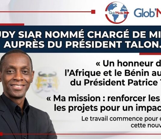 Bénin : L’animateur et producteur Claudy Siar nommé Chargé de mission auprès du Président Patrice Talon