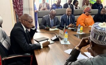 Visite du Ministre la Santé Publique dans les programmes et projets du Minsanté : Le Dr Malachie MANAOUDA évalue l’état d’avancement des projets
