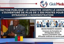 Fonction publique : Plus de 2 300 postes ouverts pour dynamiser l’administration