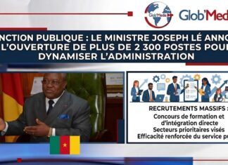 Fonction publique : Plus de 2 300 postes ouverts pour dynamiser l’administration