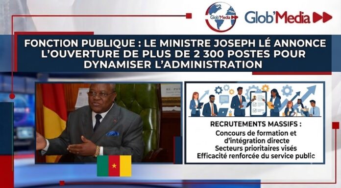 Fonction publique : Plus de 2 300 postes ouverts pour dynamiser l’administration