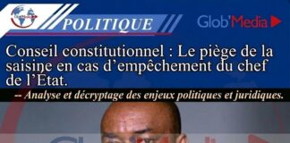 Conseil constitutionnel : Le piège de la saisine en cas d’empêchement du chef de l’État