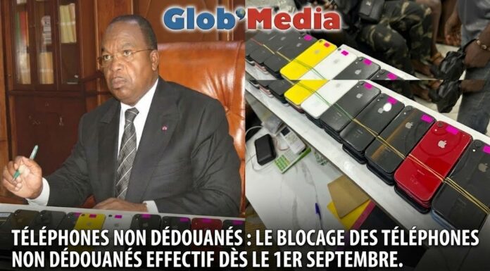 Téléphones non dédouanés : Le ministre des Finances met la pression