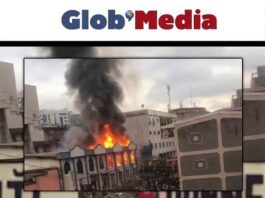 Marché central de Yaoundé : un incendie sème la panique.