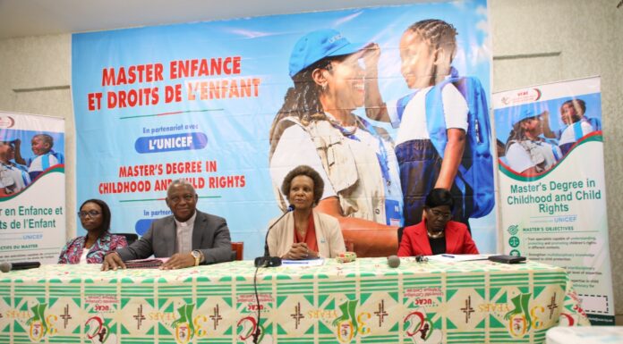 Lutte pour les droits des enfants : L’UCAC et l’UNICEF lancent un Master pionnier à Yaoundé