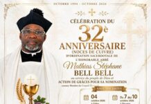 32 ans au service de Dieu et de la nation : La cité de Pouma en fête pour l’Abbé Mathias Stéphane Bell Bell