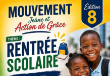 Rentrée scolaire 2026-2027 : À Douala, le Mouvement Jeûne et Action de Grâce se mobilise pour la rentrée scolaire.