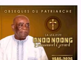 Obsèques D’Emmanuel Gérard Ondo Ndong : Les cérémonies prévues du 22 AU 24 Octobre 2026.
